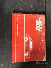 Libretti uso manutenzione d'epoca