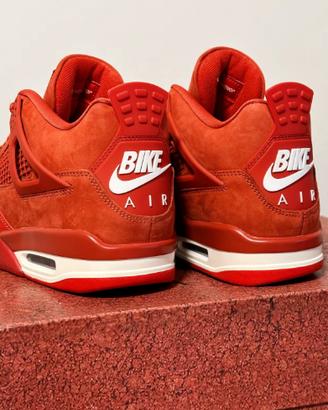 Scarpe da basket Air Jordan 4, arancioni, taglia46
