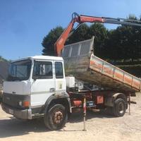 Iveco 135 CASSONE RIBALTABILE + GRU 3 POSTI