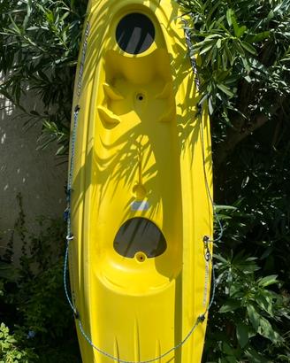 Kayak sit-on Top BIC Ouassou giallo