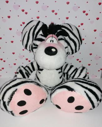 Diddl peluche Safari Zebra bianco nero Rarissimo