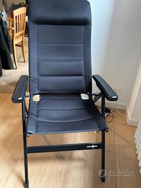 Sedia sdraio pieghevole  da campeggio Brunner