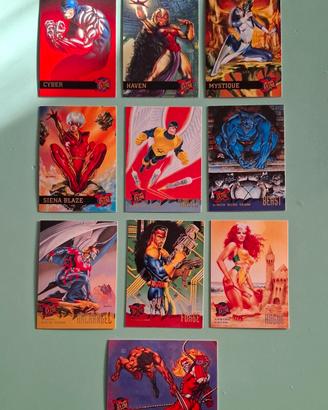 Trading cards Fleer Ultra X-Men 1995 lotto