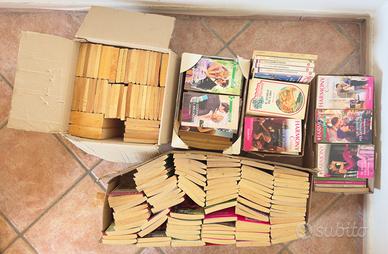 Lotto 260 pz libri misti Harmony