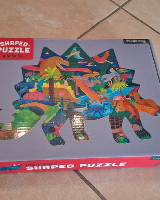 Puzzle Dinosauro Shaped