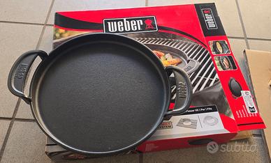Weber Piastra ghisa mai usata Gourmet BBQ System