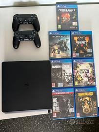 Playstation 4 + giochi + 2 controller