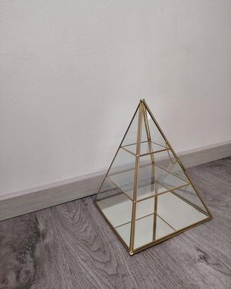 Vetrinetta a piramide per  Swarovski
