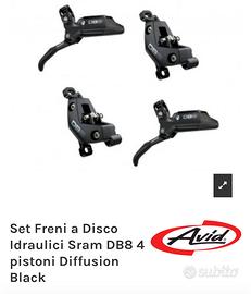 Freni Shimano mt 420 - SRAM DB8 - Formula cura4