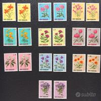 San Marino serie completa FIORI anno 1971