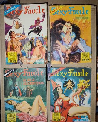 4 fumetti Sexy favole doppie - Fumetti erotici
