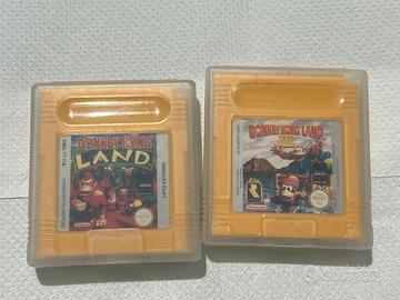 Game boy : Donkey kong land e Donkey kong land 3