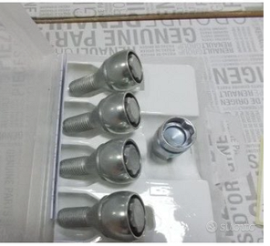 Kit di bulloni antifurto per ruote x DACIA Duster