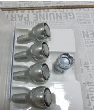 Kit di bulloni antifurto per ruote x DACIA Duster