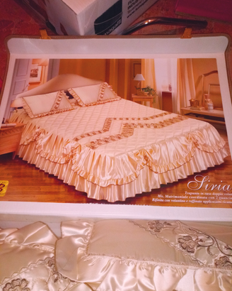 Trapunta in raso matrimoniale