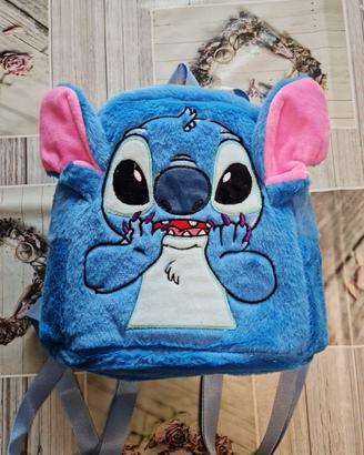 Zaino Stitch di peluche azzurro, stupendo!