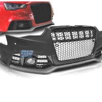 PARAURTI ANTERIORE AUDI A5 11-16 LOOK RS5 NERO PDC