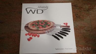 Tagliere pizza e tagliere polenta in legno