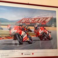 Litografia Ducati Moto GP