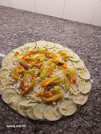 Pizza stesura al mattarello