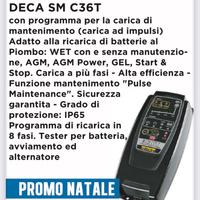 Carica batteria automatico DECA SM C36T