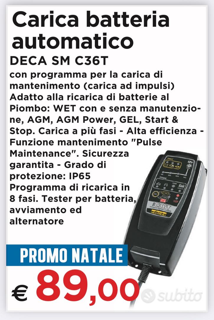 Carica batteria automatico DECA SM C36T - Accessori Auto In vendita a Ancona