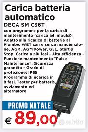 Carica batteria automatico DECA SM C36T