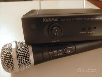 Microfono wireless KARMA set 7020
