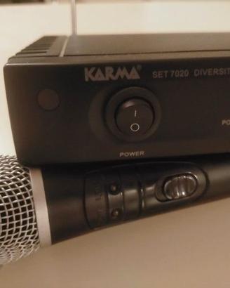 Microfono wireless KARMA set 7020