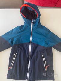 Giacca impermeabile antivento bimbo 8 anni