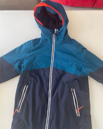 Giacca impermeabile antivento bimbo 8 anni