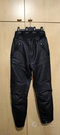 Pantaloni da moto in pelle