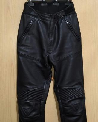 Pantaloni da moto in pelle