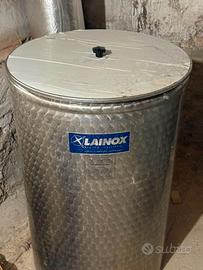Botte acciao inox litri 300.