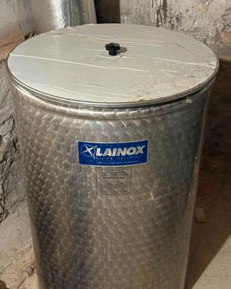 Botte acciao inox litri 300.