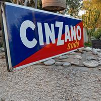 Insegna smaltata Cinzano