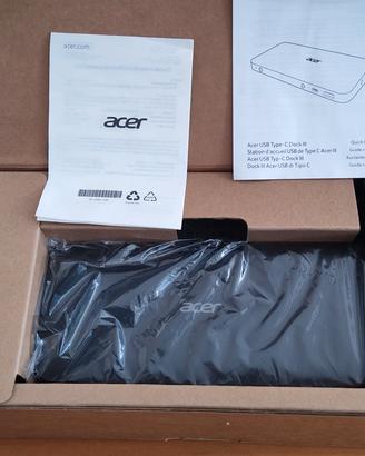 Acer USB Tyoe-C Dock III ADK930, nuova
