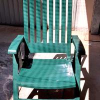 Sedia reclinabile da esterno