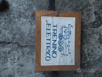 Trenino elettrico vintage