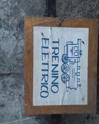 Trenino elettrico vintage