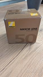 Obbiettivo Nikon 50mm F1.8 nuovo Nital !!!