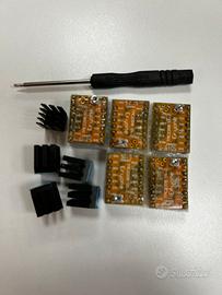 5xEryone TMC2208 V1.2 Driver Stepper stampante 3D