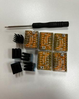 5xEryone TMC2208 V1.2 Driver Stepper stampante 3D