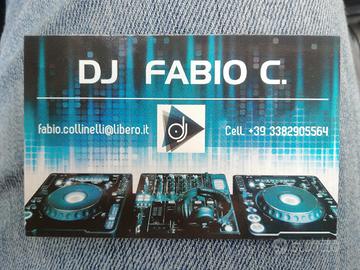 DJ FABIO C. genere House music, party, dj set,