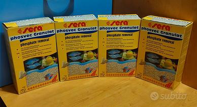 3 scatole nuove PHOSVEC Granulat SERA + Omaggio