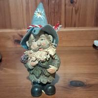 statuetta di elfo portafortuna, tirolese