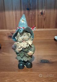 statuetta di elfo portafortuna, tirolese