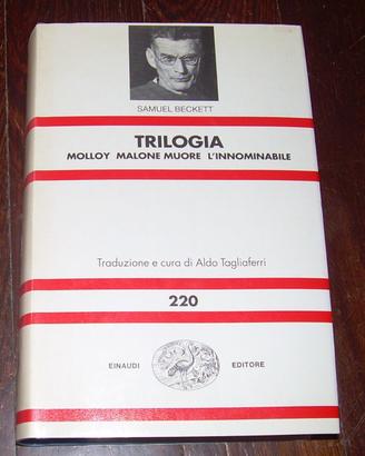 TRILOGIA SAMUEL BECKETT 1996 EINAUDI NUE 220 RARO