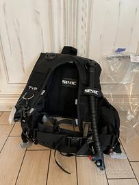 Gav Seac BCD taglia M immerisioni sub