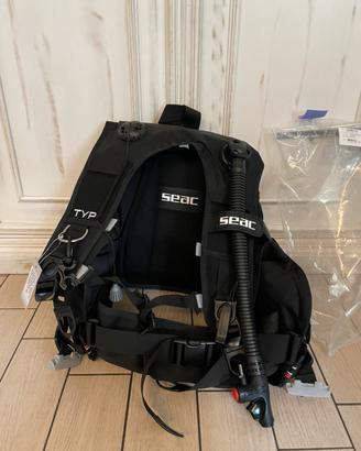 Gav Seac BCD taglia M immerisioni sub